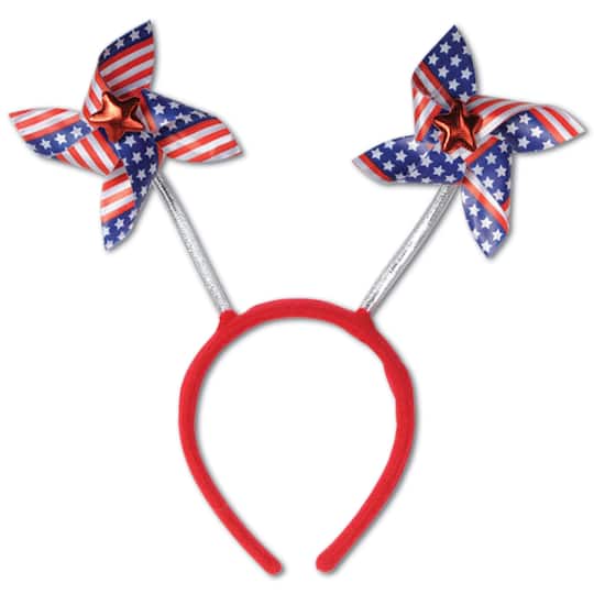 Beistle Adult Patriotic Pinwheel Boppers, 2ct.
